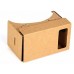 Google Cardboard Kit By Easy Tech Gear Virtual Reality VR Google Glasses Google Cardboard 3D Glasses for Mobile Phone 5.0 Screen and I Phones Screen + Adjustable Head Mount