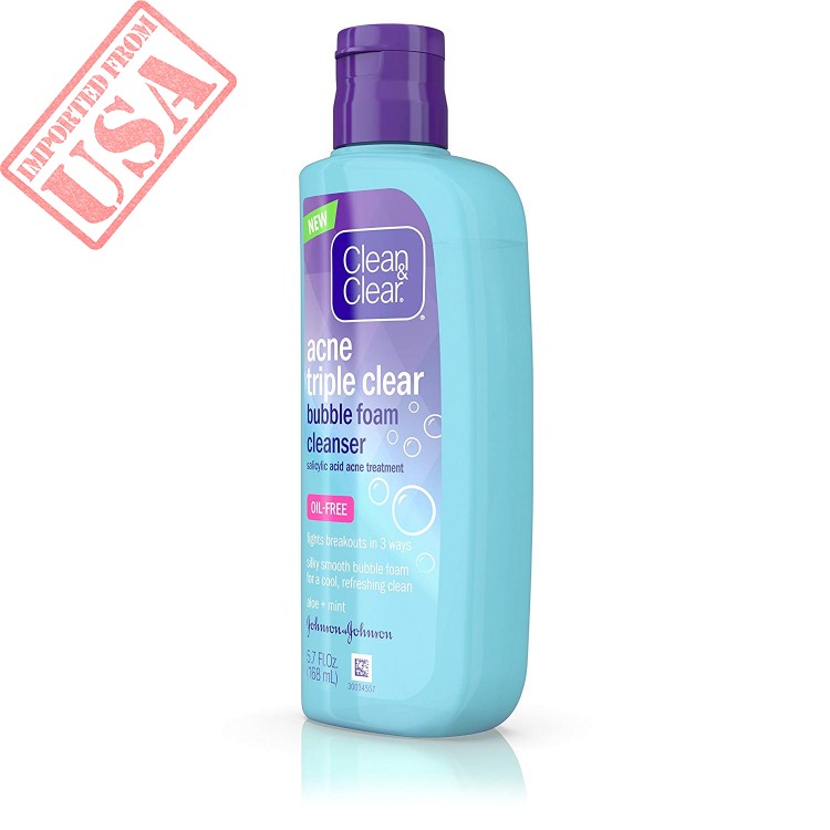 Acne triple clear shop bubble foam cleanser