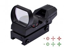 Feyachi Reflex Sight Adjustable Reticle (4 styles) Both Red and Green in one sight