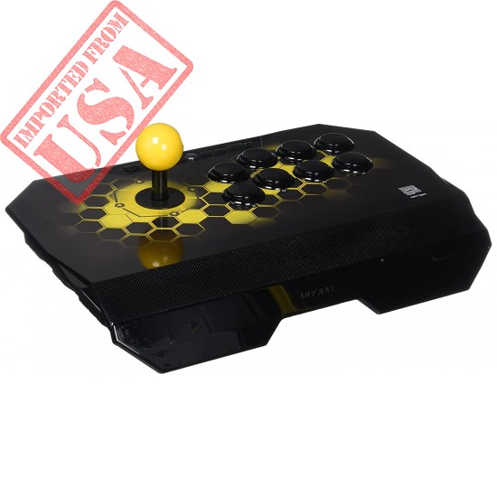 Qanba Drone Joystick for PlayStation 4 and PlayStation 3 and PC (Fighting Stick) Officially Licensed Sony Product