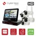 Buy Crystal Vision CVT9604E-3010W All-in-One True HD Wireless Surveillance System NVR,UK imported Sale in Pakistan
