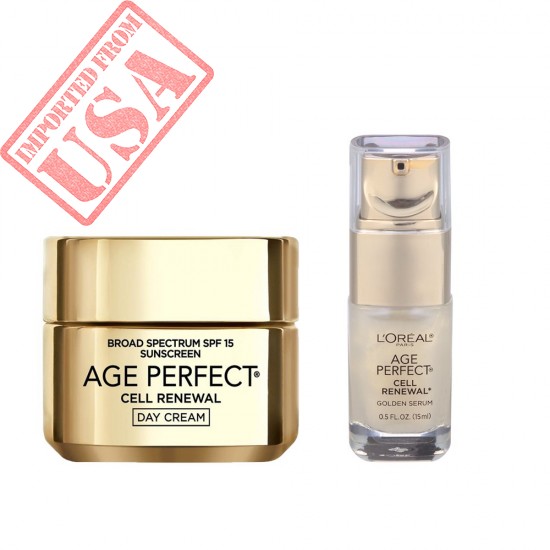 L'Oreal Paris Age Perfect Cell Renewal Day and Cell Renewal Golden Serum