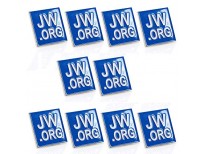 Buy Square Blue Lapel Pin Imported from USA