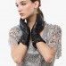 womens italian lambskin leather glove winter warm long fleece lining gloves shop online in pakistan