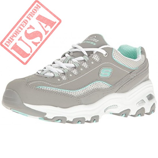 Sport Lace-up Sneaker by Skechers for Women imported from USA