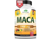 Organic Maca Root Black, Red, Yellow 150 Vegan Capsules Peruvian Maca Root Gelatinized 100% Pure Non-GMO