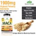 Organic Maca Root Black, Red, Yellow 150 Vegan Capsules Peruvian Maca Root Gelatinized 100% Pure Non-GMO