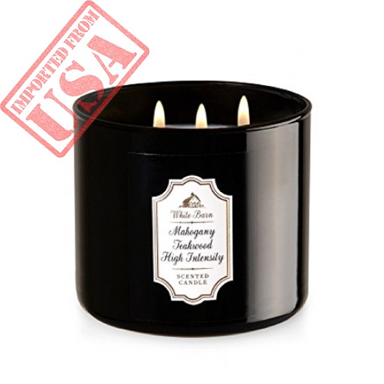 3-Wick Candle in Mahogany Teakwood High Intensity online in Pakistan