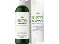 Natural Biotin Shampoo for Men and Women - Sulfate Free Volumizing Shampoo for Thinning Hair with Biotin Keratin and Essential Oils for Hair Care - Advanced Thin Hair Shampoo with Biotin Hair Vitamins