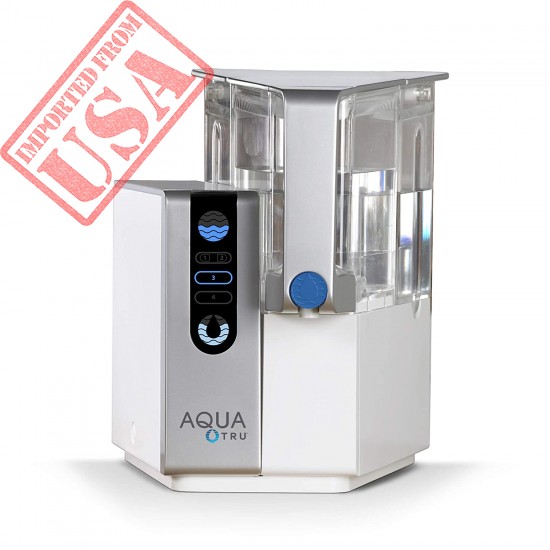 AquaTru - Countertop Water Filtration Purification System with Exclusive 4-Stage Ultra Reverse Osmosis Technology (No Plumbing or Installation Required) | BPA Free