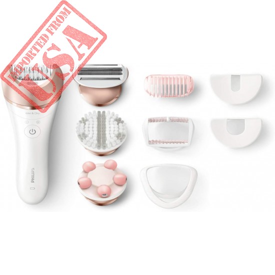 Epilators by Philips Satinelle Prestige Wet and Dry Epilator BRE650