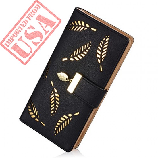 Buy PGXT Women's Long Leather Card Holder Purse Online in Pakistan