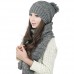 Buy online Import Quality Girls Hat Scarf sets in Pakistan 