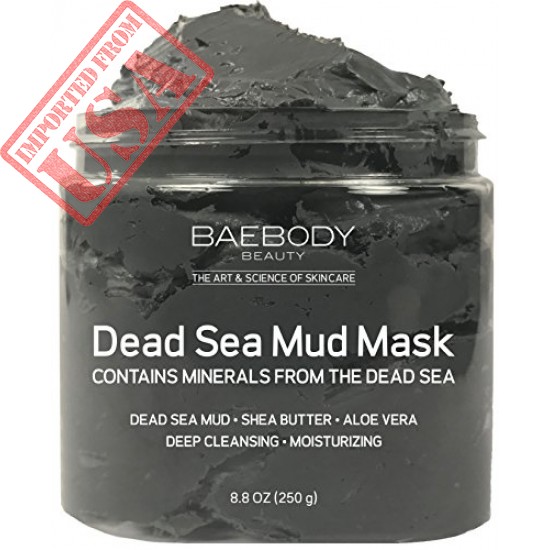 Dead Sea Mud Mask Best for Facial Treatment, Acne, Oily Skin & Blackheads - Minimizes Pores, Reduces Look of Wrinkles, and Improves Overall Complexion. Natural-Minerals From The Dead Sea 8.8 oz