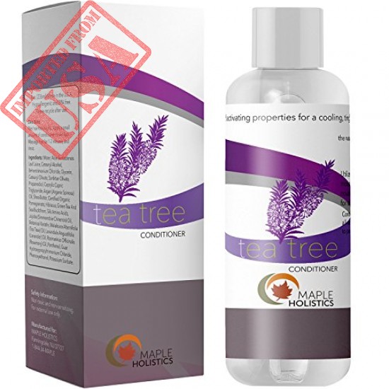 Buy 100% Pure Tea Tree Oil Hair Conditioner For Dry Dandruff Damaged Hair Imported From USA