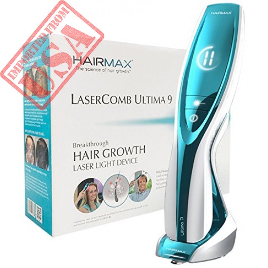 Buy hairmax ultima 9 lasercomb. Stimulates hair growth for sale in pakistan