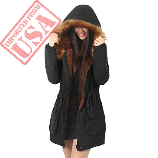 Buy online Classic Fur Lined Jackets for Women in Pakistan 