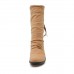 Get online Stylish Back Lace women Snow Boots in Pakistan