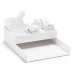 Durable White Desk Collection Set sale in Pakistan