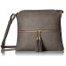 Buy Lightweight Medium Crossbody Bag with Tassel Grey Online in Pakistan