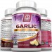 BRI Nutrition Odorless Garlic - 120 Softgels - 1000mg Pure and Potent Garlic Allium Sativum Supplement (Maximum Strength) - 60 Day Supply