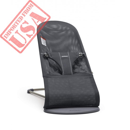 BabyBjörn Bouncer Bliss, Mesh, Anthracite