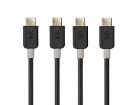 Original 2-Pack USB C to USB C Cable by Cable Matters for Multiple Devices imported from USA