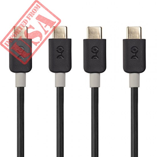 Original 2-Pack USB C to USB C Cable by Cable Matters for Multiple Devices imported from USA