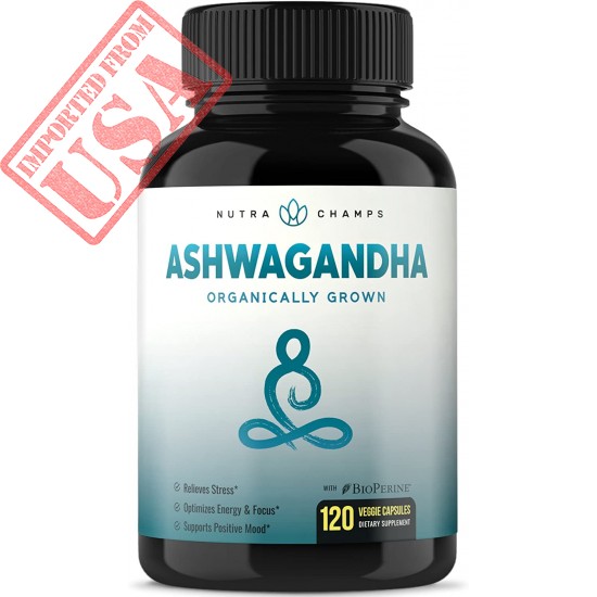 Buy Organic Ashwagandha - Premium Root Powder Supplement for Stress & Anxiety Relief in Pakistan