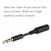 buy original headset audio jack extender for smartphones imported from usa