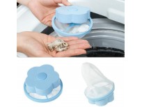 Kemilove Floating Washing Machine Filter Washer Lint Trap (Blue)