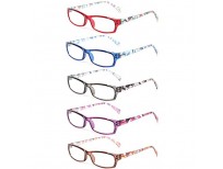 Readers Spring Hinge with Pattern Print Eyeglasses for Women imported from USA