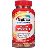 Best Centrum MultiGummies Multi + Omega-3 Multivitamin, Strawberry, Lemon, Orange Shop in Pakistan