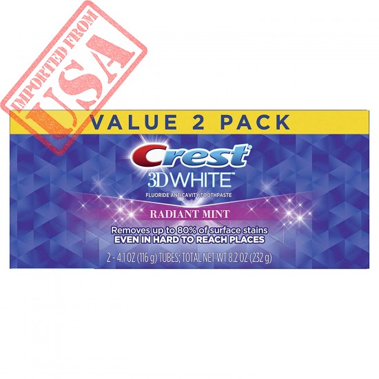 Original Crest 3D White, Whitening Toothpaste Radiant Mint Online in Pakistan