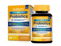 New Rhythm Probiotics 50 Billion CFU 20 Strains, 60 Veggie Capsule sale in Pakistan