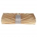 Buy Fashion Road Evening Clutch Womens Pleated Rhinestone Clutch Online in Pakistan