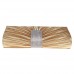 Buy Fashion Road Evening Clutch Womens Pleated Rhinestone Clutch Online in Pakistan