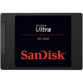 SanDisk - SDSSDH3-1T00-G25 Ultra 3D NAND 1TB Internal SSD - SATA III 6 Gb/s, 2.5"/7mm, Up to 560 MB/s - SDSSDH3-1T00-G25 Black