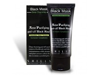 SHILLS Blackhead R Activated Charcoal, Deep Cleansing Purifying, Peel-Off Black Face Mask, Natural, Oil-Control (50ml)