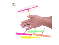 Buy online CiCy 50 PCS Plastic Dragonfly Plastic Bamboo-copter Bamboo Dragonfly Pakistan