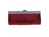 Buy Fashion Road Womens Elegant Silk Rhinestone Clutch Online in Pakistan