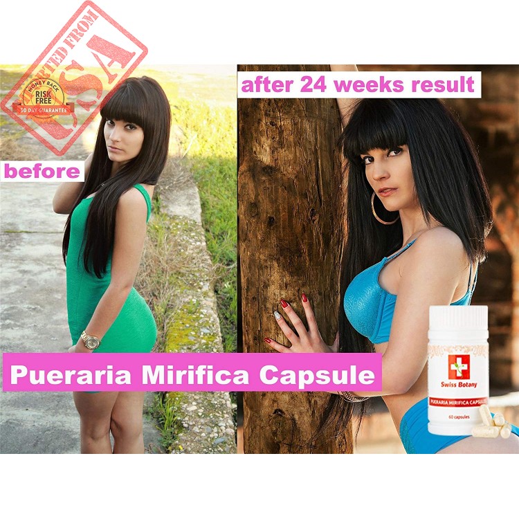 shop pueraria mirifica capsules natural breast enlargement & firmness p...
