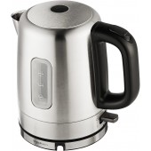 Amazon Basics Stainless Steel Portable Fast, Electric Hot Water Kettle for Tea and Coffee, 1 Liter, Silver