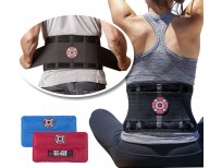 Old Bones Therapy Lower Back Brace with Adjustable Straps and Heat Ice Gel Pack | Lumbar Support for Immediate Relief (Back Brace + Gel Packs, S/M, Fits 27-34 Inches)