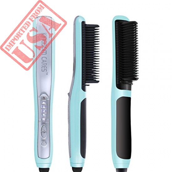 Shop online Import Quality Professional Hair Straightener with brush in Pakistan 