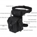 Military Tactical Drop Leg Bag Tool Fanny Thigh Pack Leg Rig Utility Pouch Paintball Airsoft Motorcycle Riding Thermite Versipack, Black