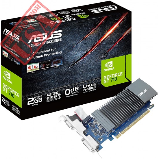 Asus GeForce GT 710 2GB GDDR5 HDMI VGA DVI Graphics Card Graphic Cards GT710-SL-2GD5-CSM
