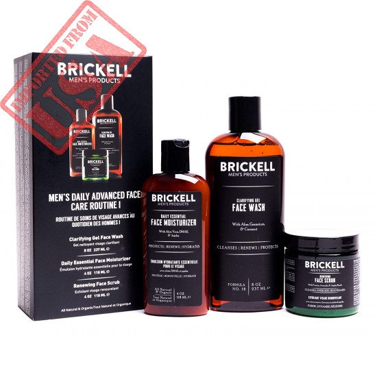 Buy Brickell Men's Daily Advanced Face Care Routine Gel Facial Cleanser Online in Pakistan