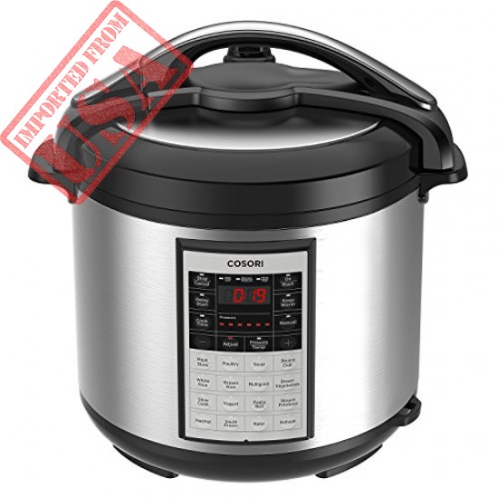 Cosori Electric Pressure Cooker With Instant Stainless Steel Pot Steamer 8 Quart Sale Online In Pakistan