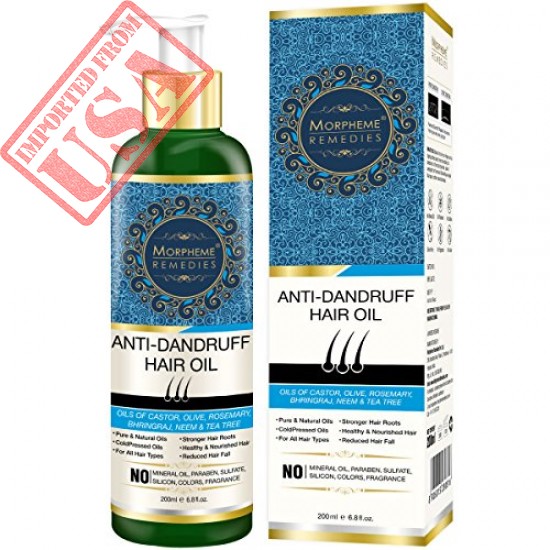 Original Morpheme Anti-Dandruff Hair Oil 200ml Sale In Pakistan